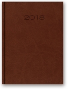 Model31T (~A4) (menadż./tyg.) brązowy (Vivella V-01) Kalendarz książkowy 2018