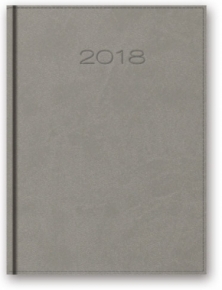 Model51D (~B5) (menadż./dzien.) szary (Vivella V-08) Kalendarz książkowy 2018