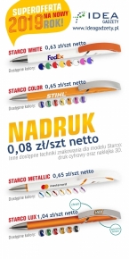 długopis reklamowy STARCO LUX