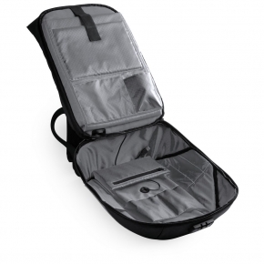 Nieprzemakalny plecak na laptopa 15` i tablet 10`, ładowarka słoneczna 6.5W