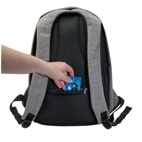 Plecak na laptopa 13`, chroniący przed kieszonkowcami