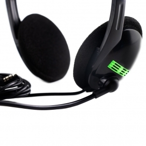 Zestaw słuchawkowy: słuchawki nauszne z mikrofonem | Kaur