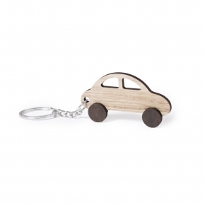 Drewniany brelok do kluczy `samochód`
