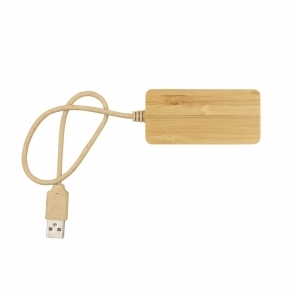 Bambusowy hub USB i USB typu C B'RIGHT | Kenzie
