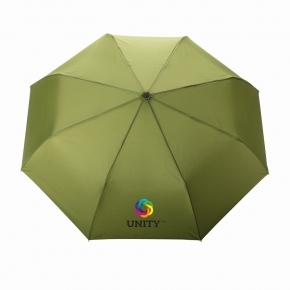 Bambusowy parasol automatyczny 21` Impact AWARE™ rPET