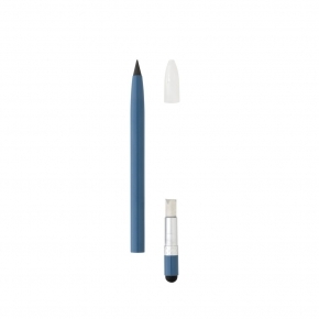 Aluminiowy `wieczny` ołówek z gumką