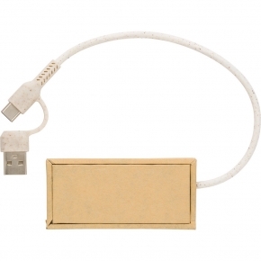 Hub USB 2.0 z papieru z recyklingu
