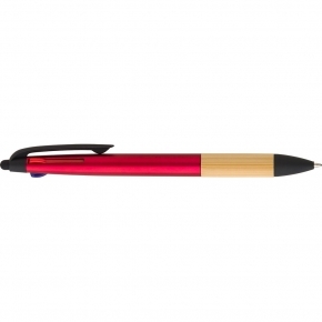 Długopis, wielokolorowy wkład, touch pen