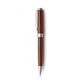 Długopis przekręcany w drewnianym etui